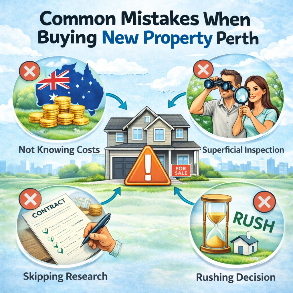 Common Mistakes When Buying New Property Perth